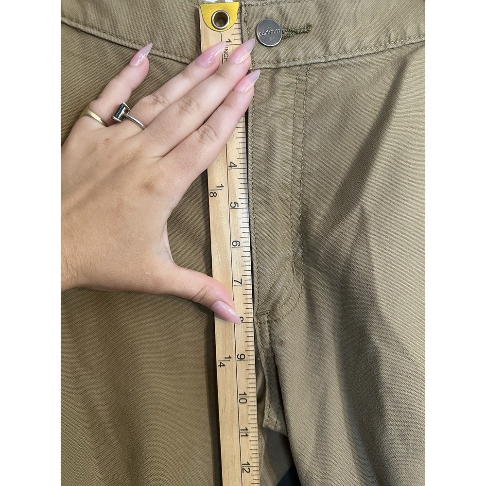 Carhartt Full Swing Relaxed Fit Work Pants Tan 38 X 30 - Picture 5 of 9
